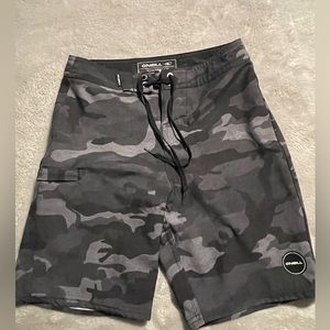 O’Neill Camo Hyperfreak Board Shorts